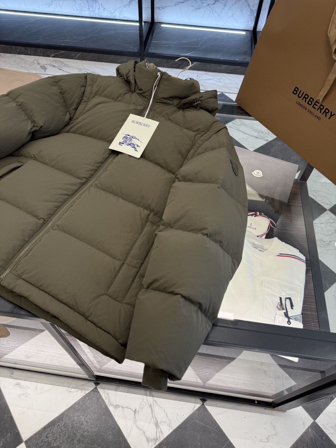 Burberry Down Jacket Hooded