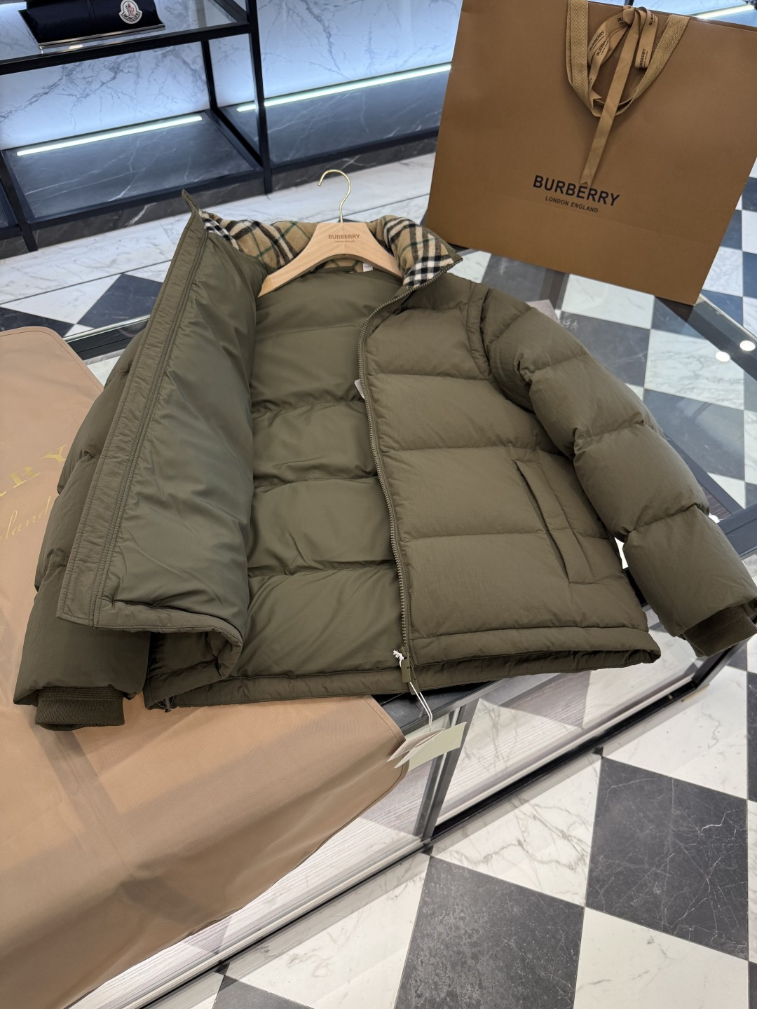 Burberry Down Jacket Hooded