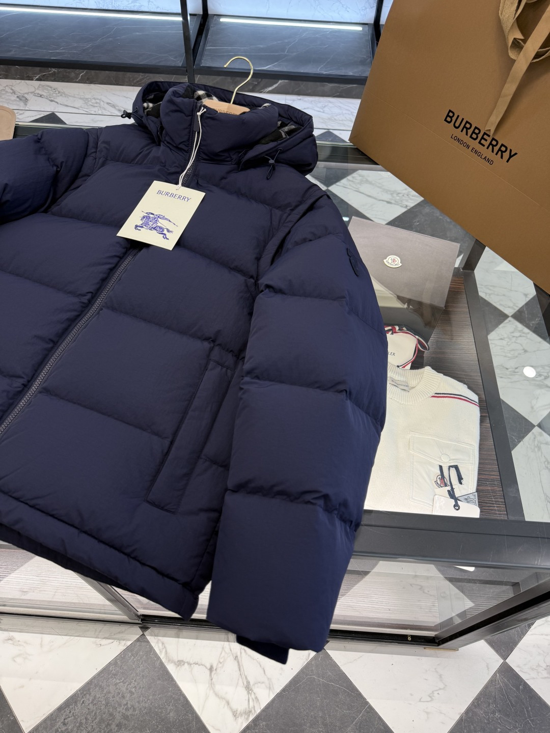 Burberry Down Jacket Hooded