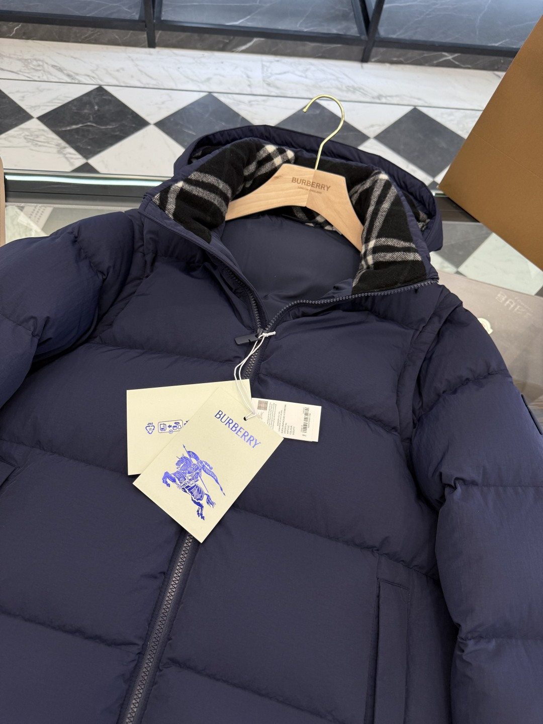 Burberry Down Jacket Hooded