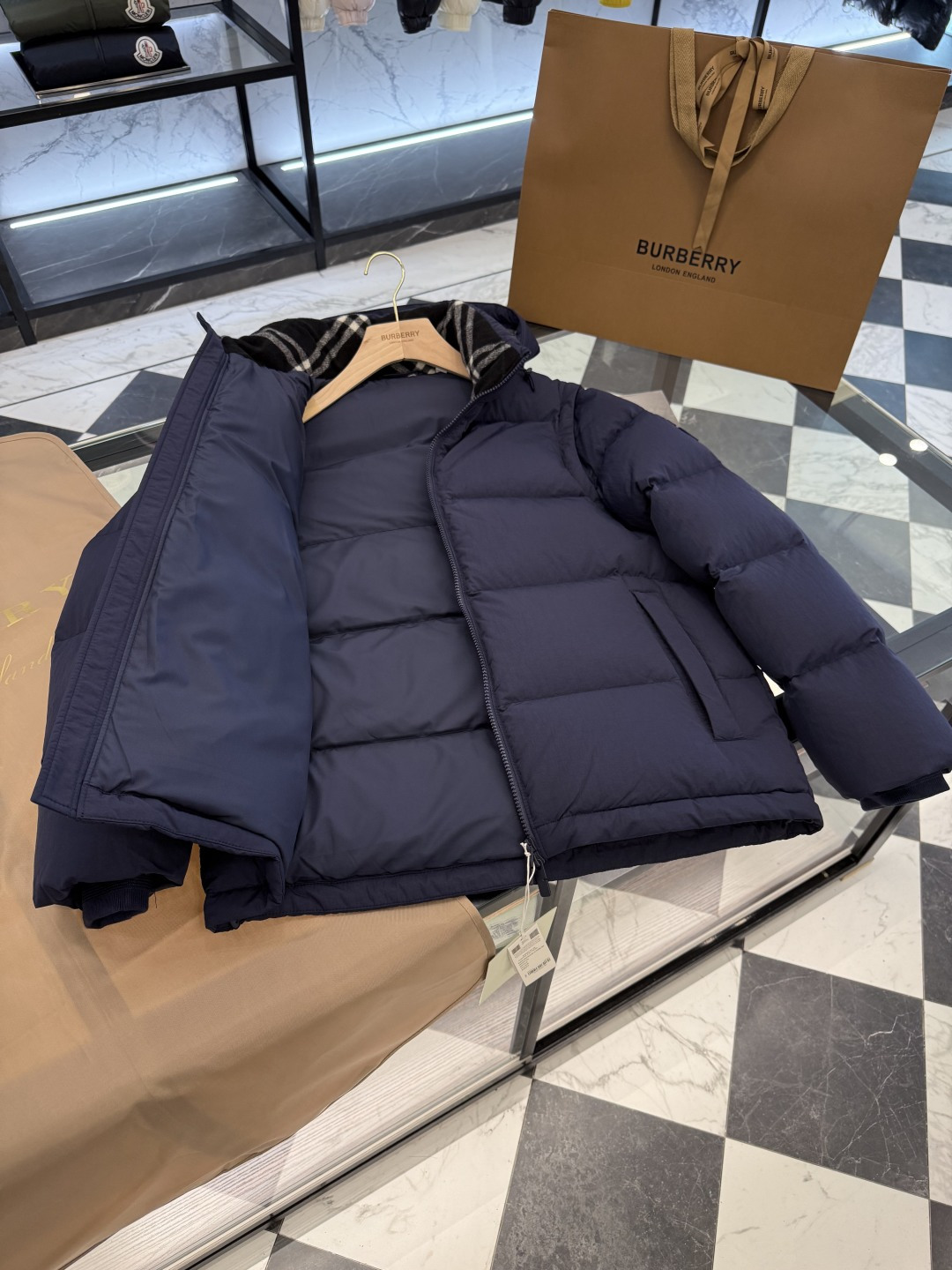 Burberry Down Jacket Hooded