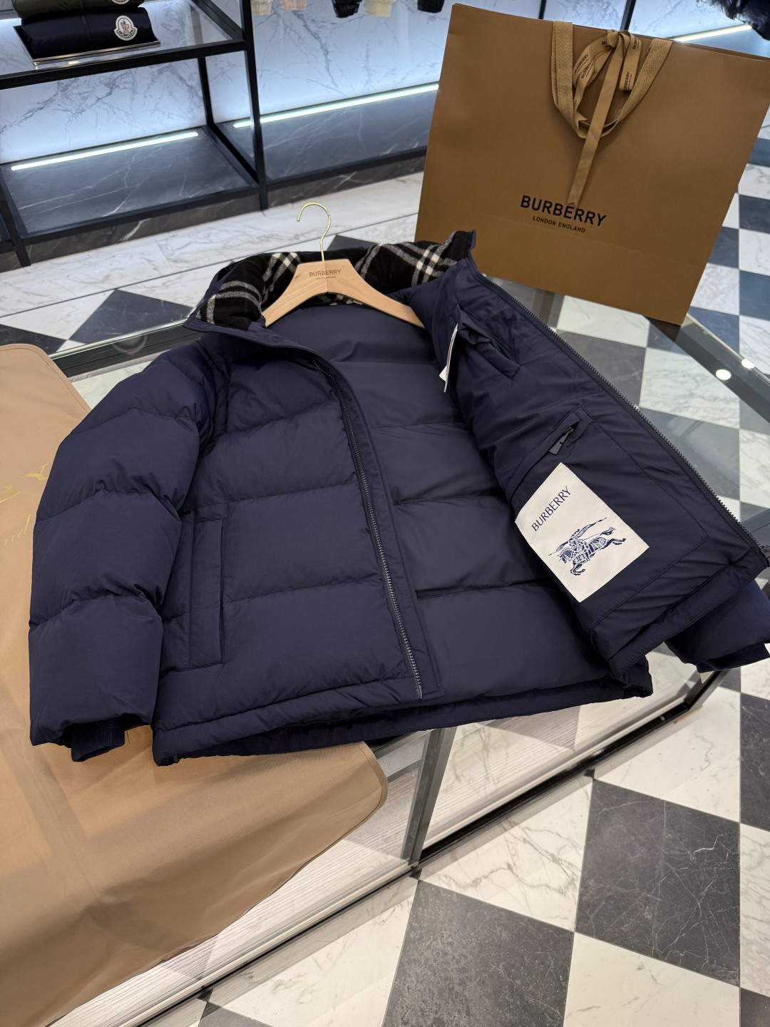 Burberry Down Jacket Hooded