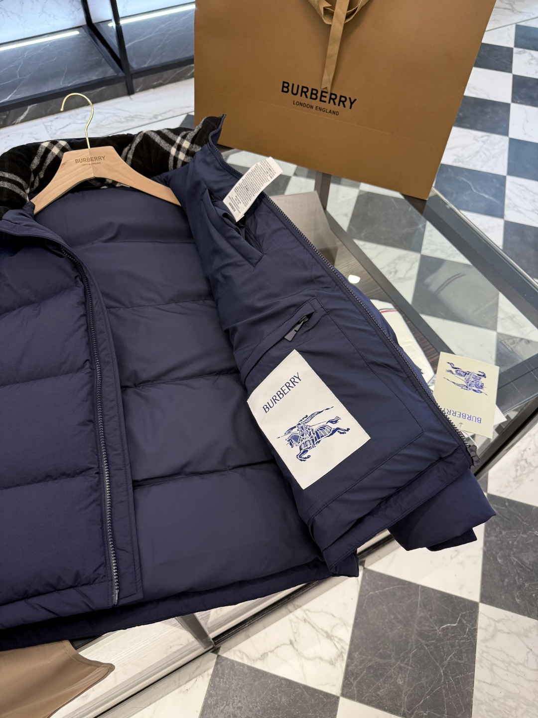 Burberry Down Jacket Hooded