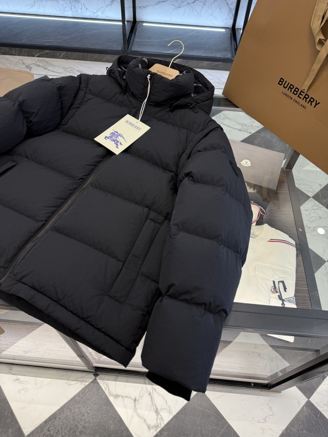 Burberry Down Jacket Hooded