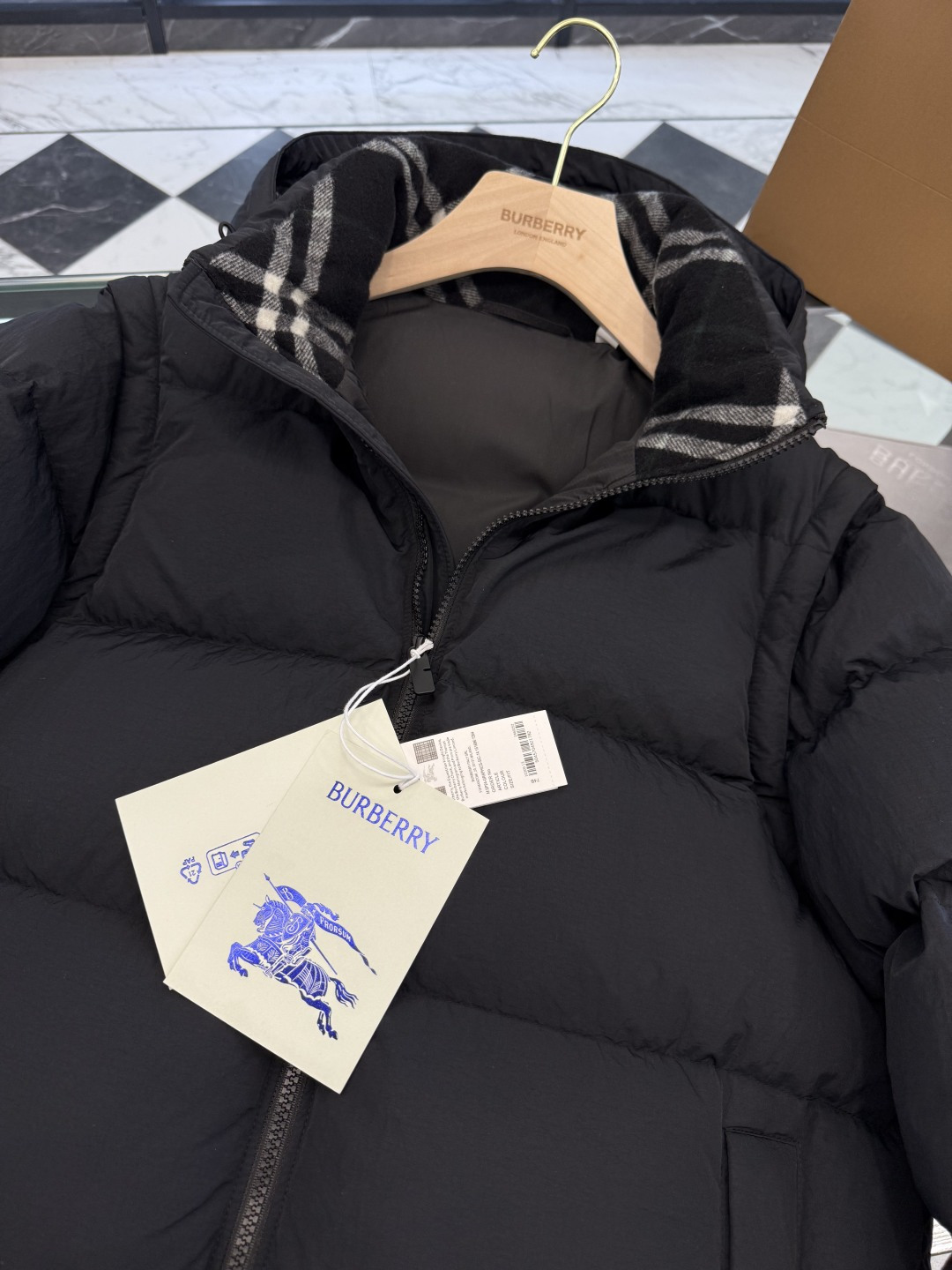 Burberry Down Jacket Hooded