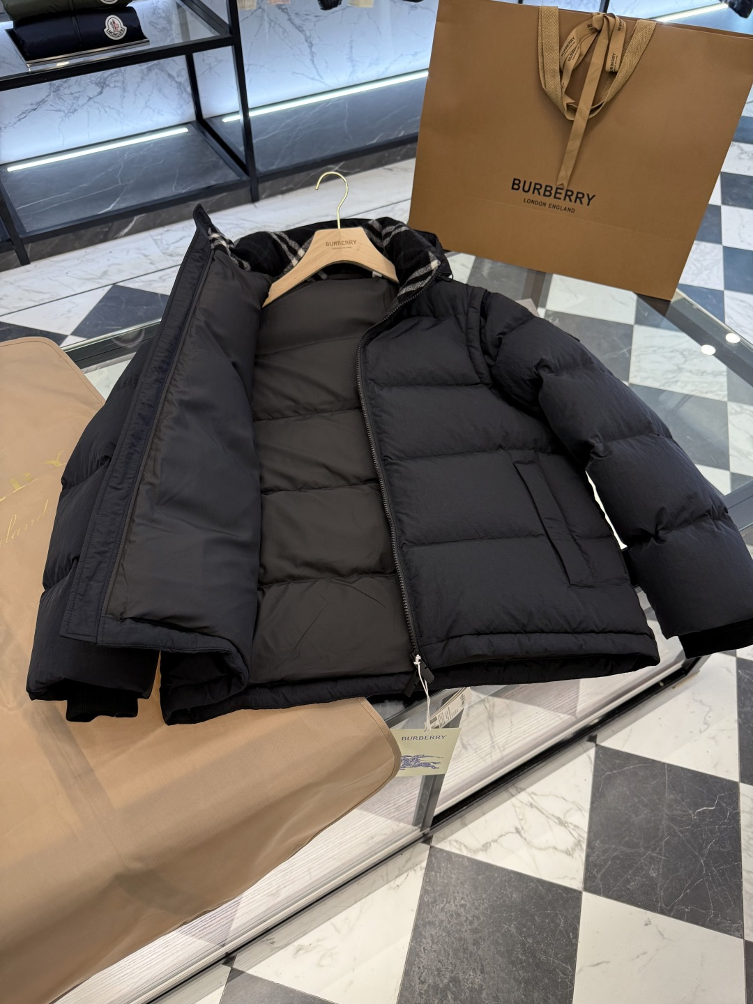 Burberry Down Jacket Hooded