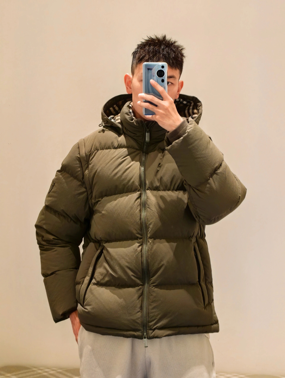 Burberry Down Jacket Hooded