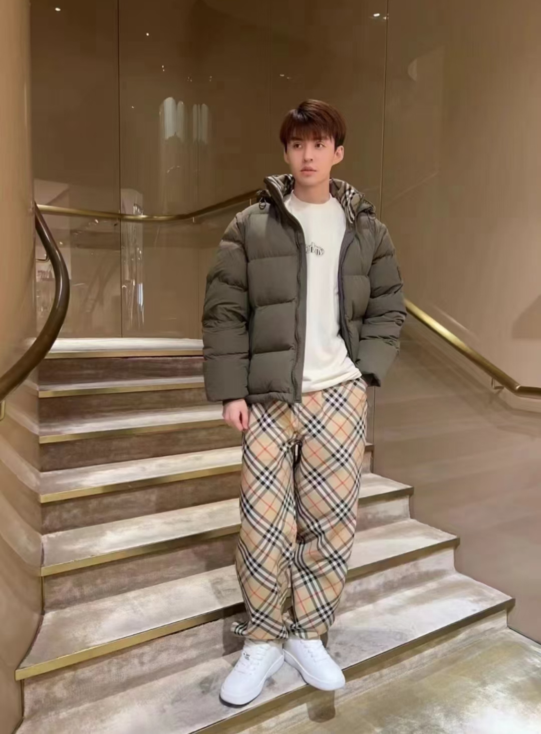 Burberry Down Jacket Hooded