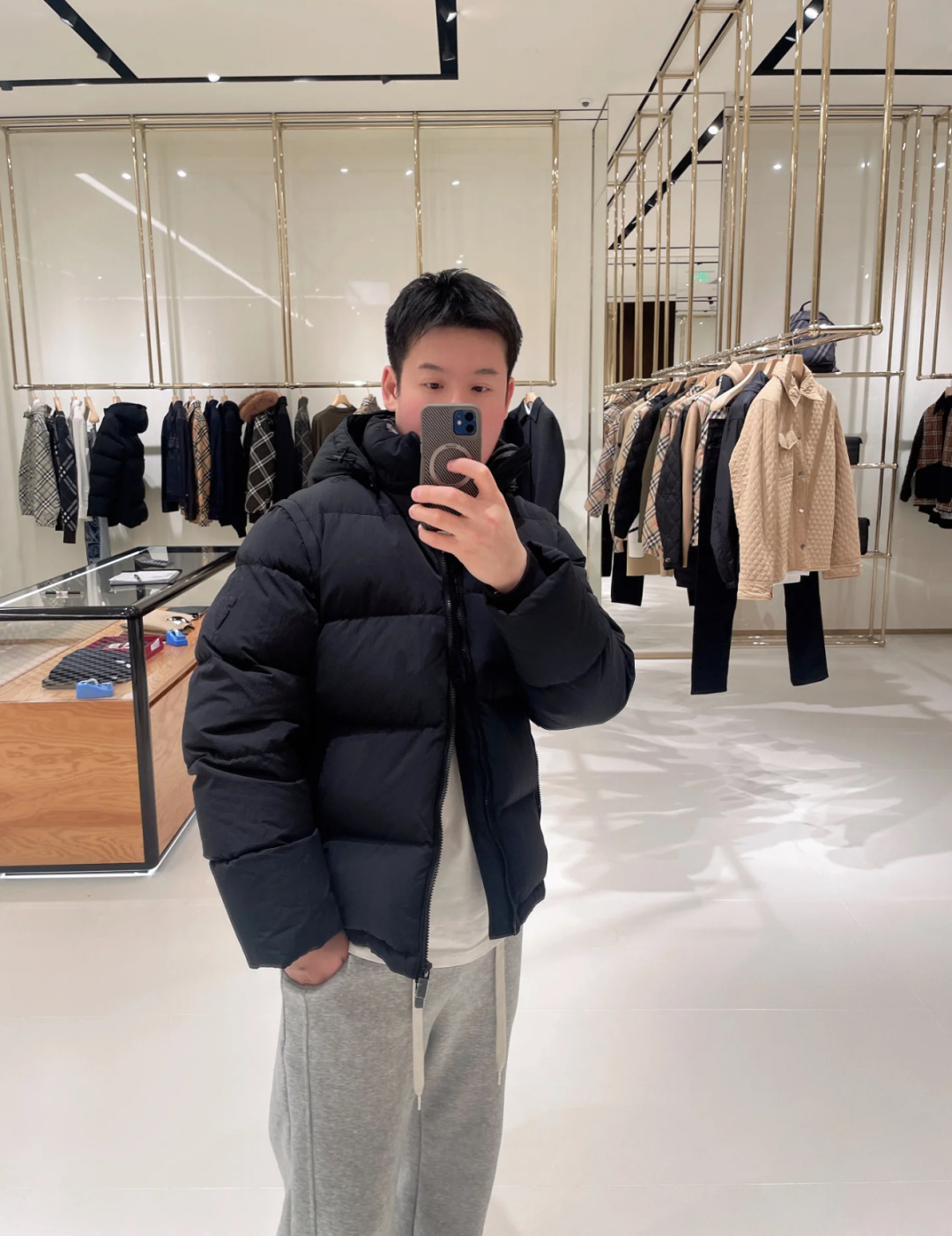 Burberry Down Jacket Hooded