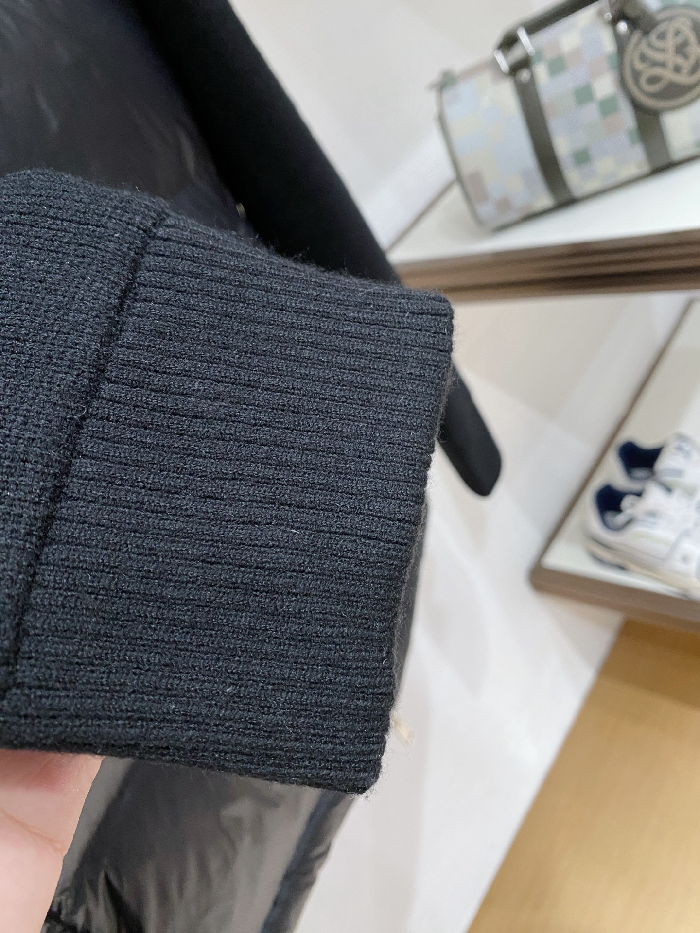 Prada Couple Down Jacket Knitted