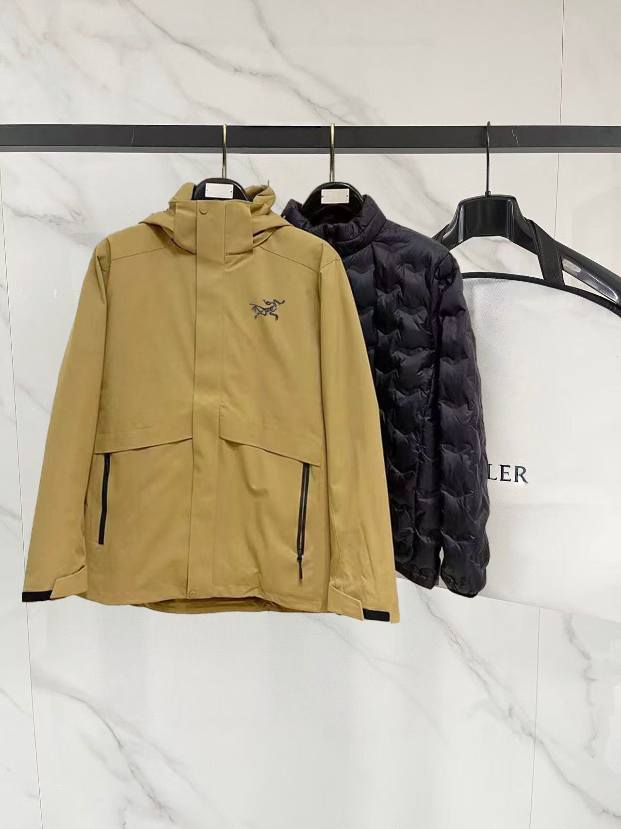 Arcteryx Down Jacket Goose Down Hooded M-l-xxxl