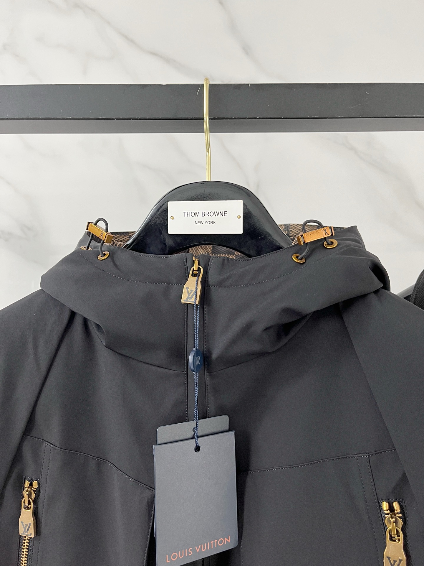 Louis Vuitton Couple Down Jacket White Duck Down M-l-xxxl