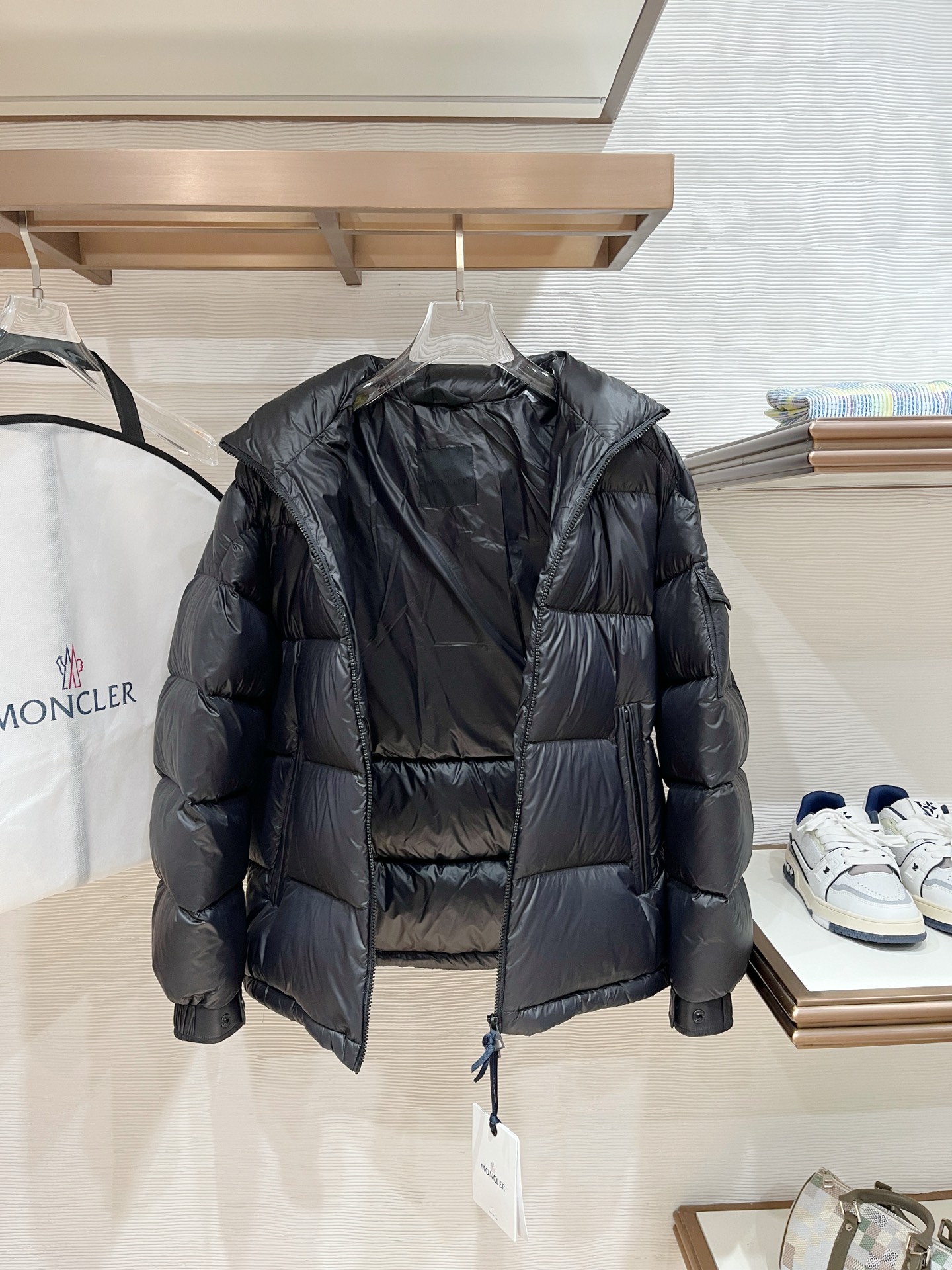 Moncler Couple Basic Clothing White Duck Down M-l-xxxl