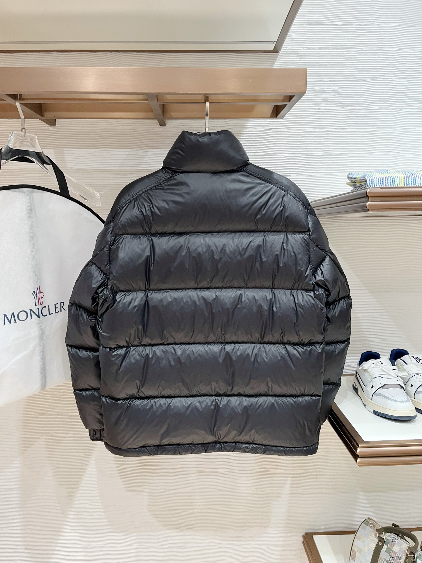 Moncler Couple Basic Clothing White Duck Down M-l-xxxl