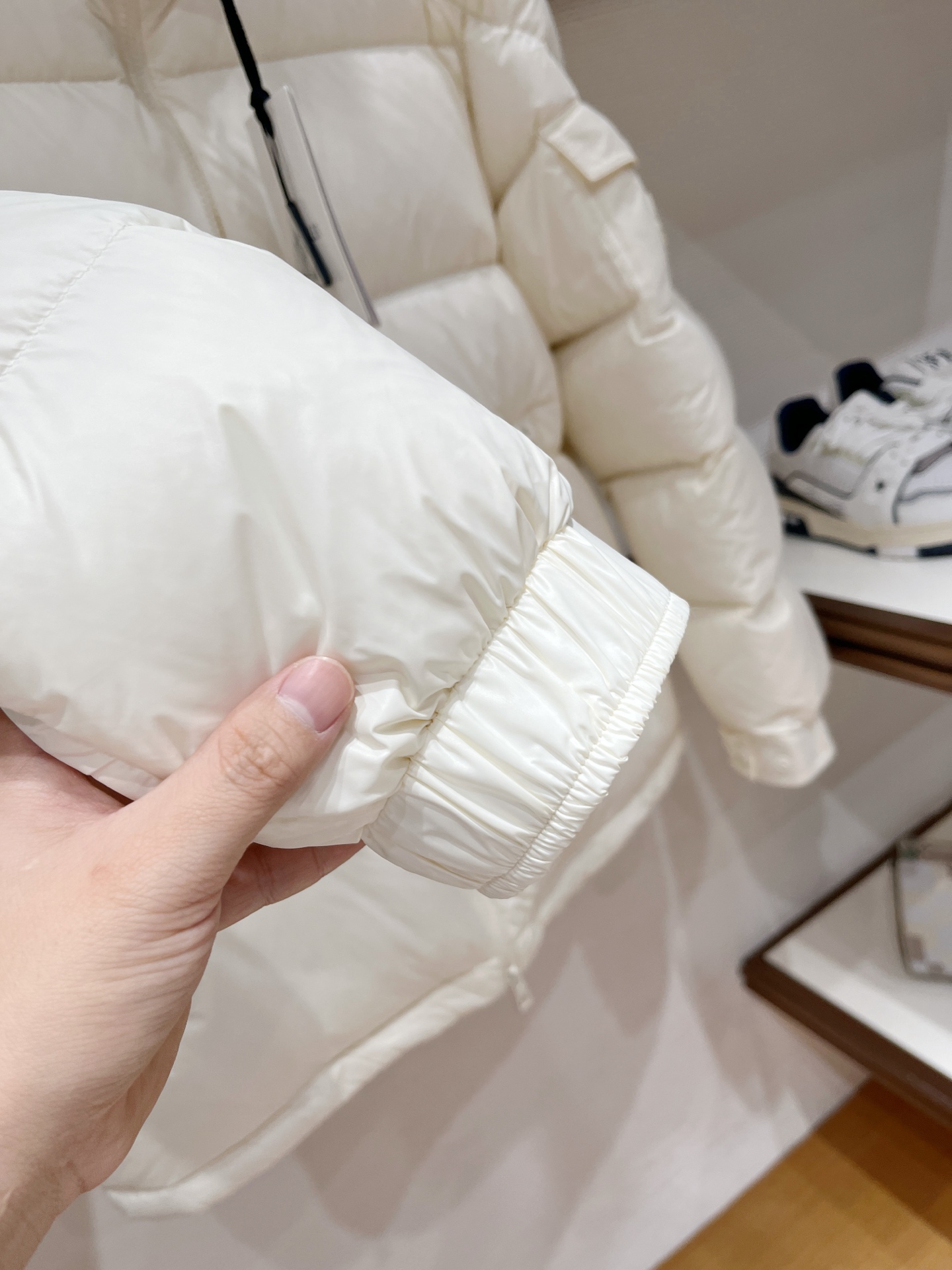 Moncler Couple Basic Clothing White Duck Down M-l-xxxl