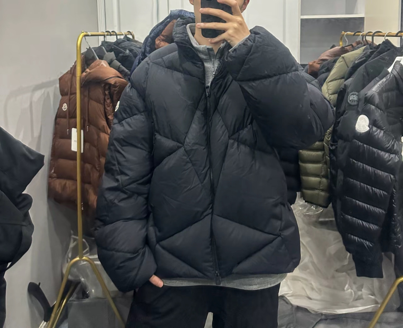 Moncler Couple Down Jacket Couple Style M-l