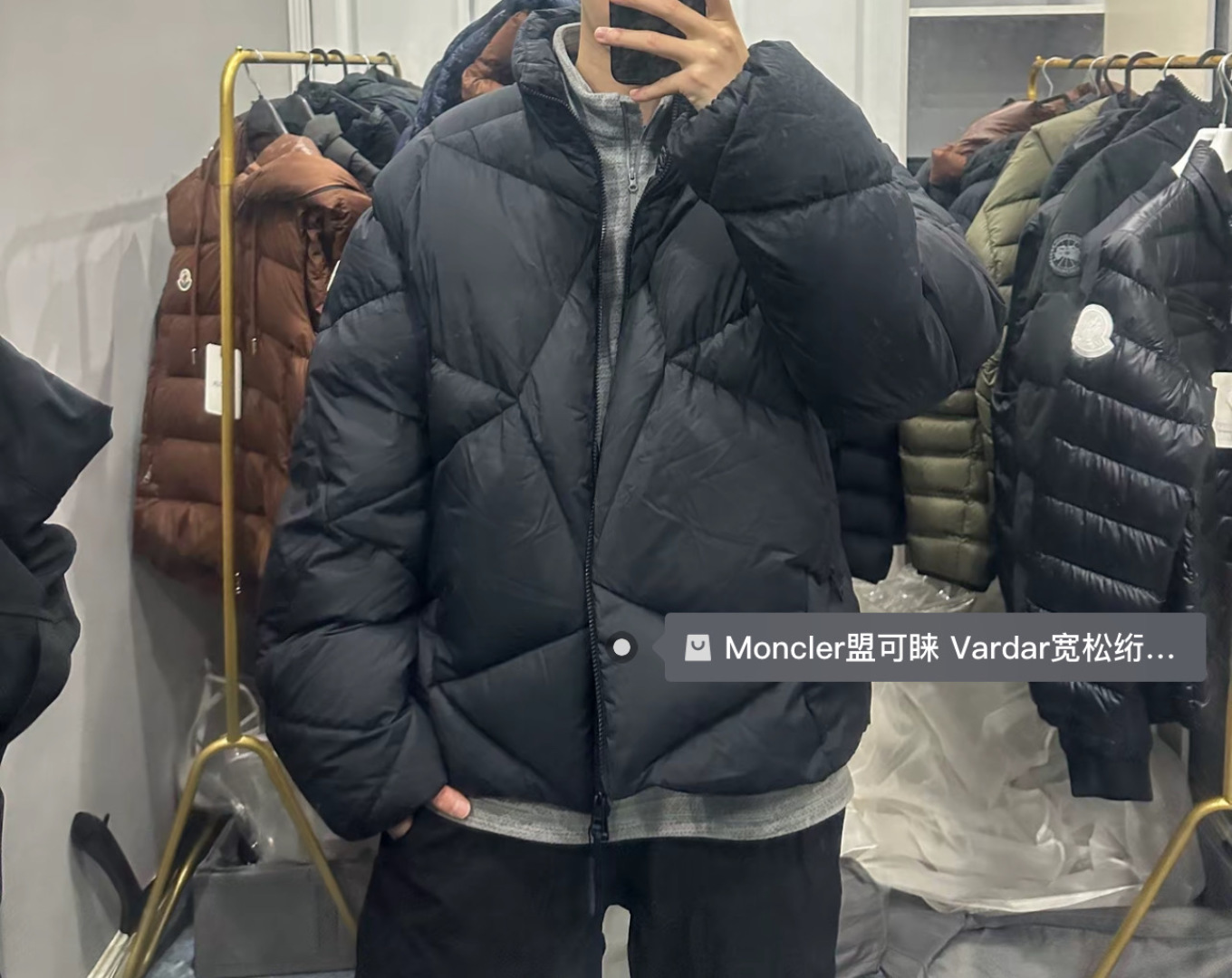 Moncler Couple Down Jacket Couple Style M-l