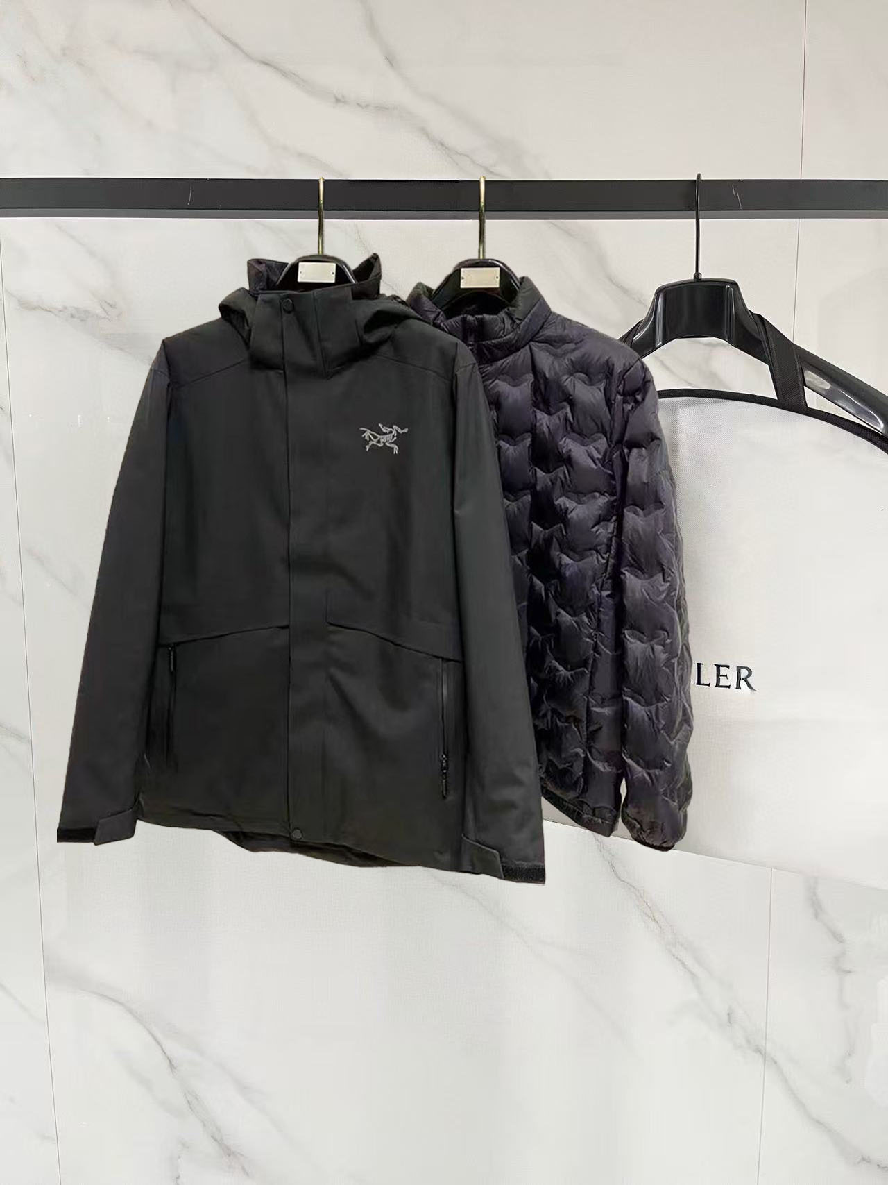 Arcteryx Down Jacket Goose Down Hooded M-l-xxxl