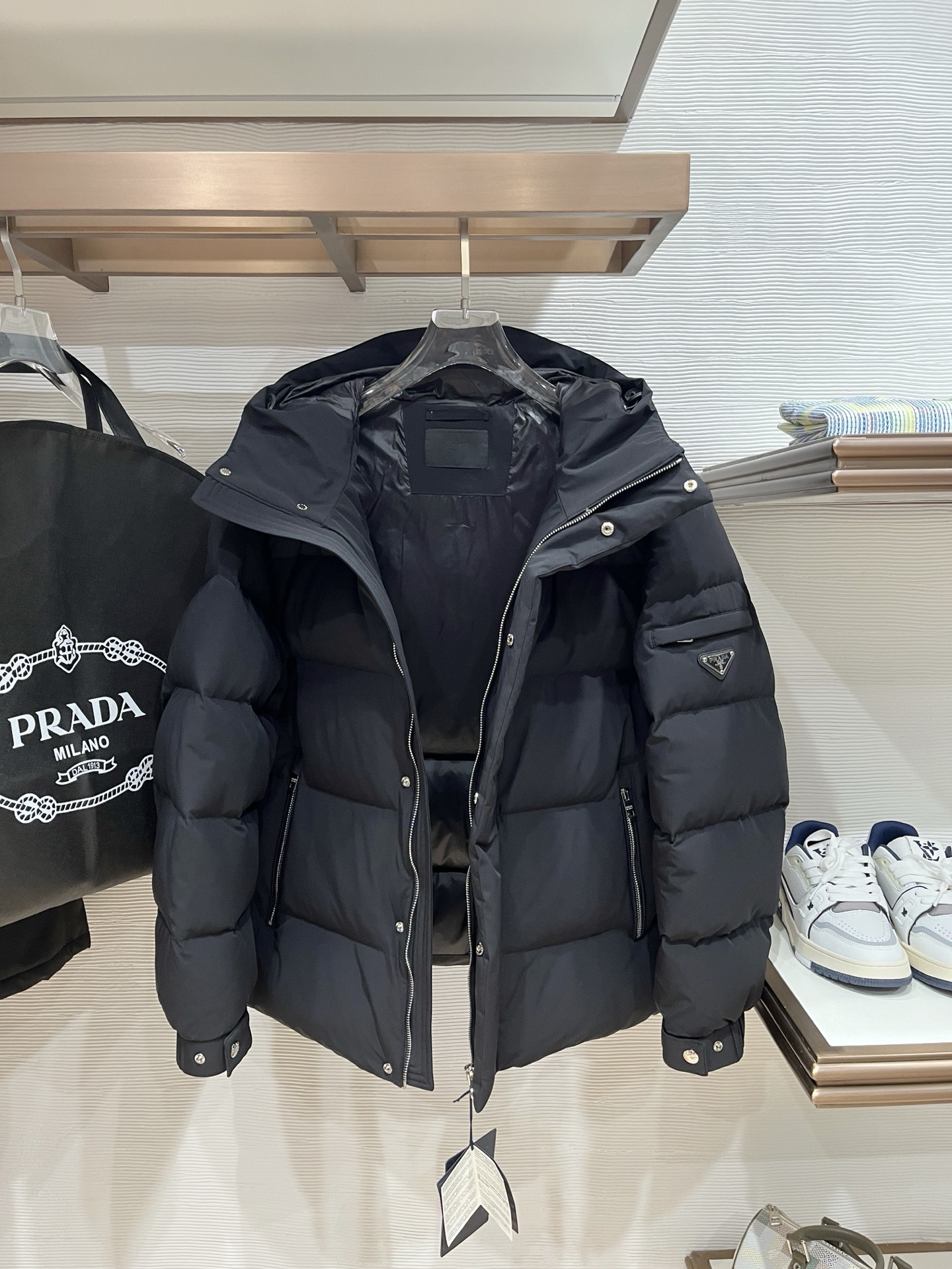 Prada Male Down Jacket Slim Fit M-xl