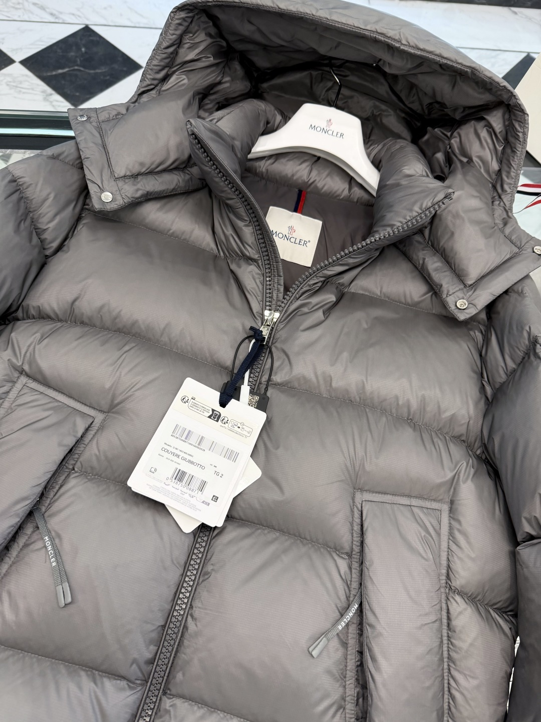 Moncler Male Jacket Hooded M-l