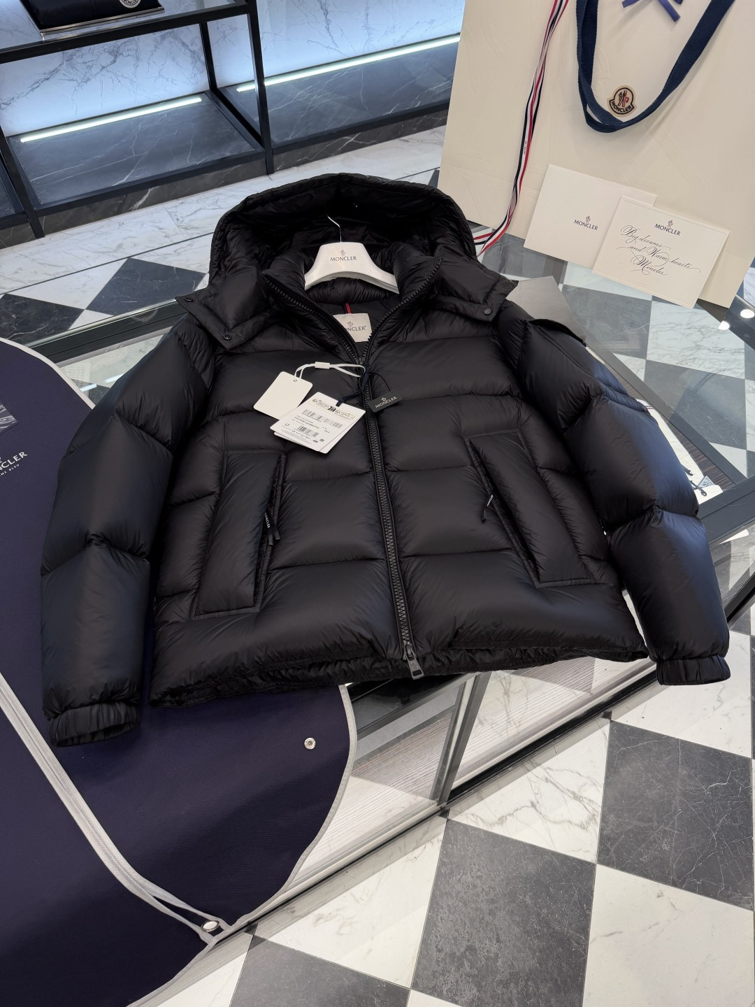 Moncler Male Jacket Hooded M-l