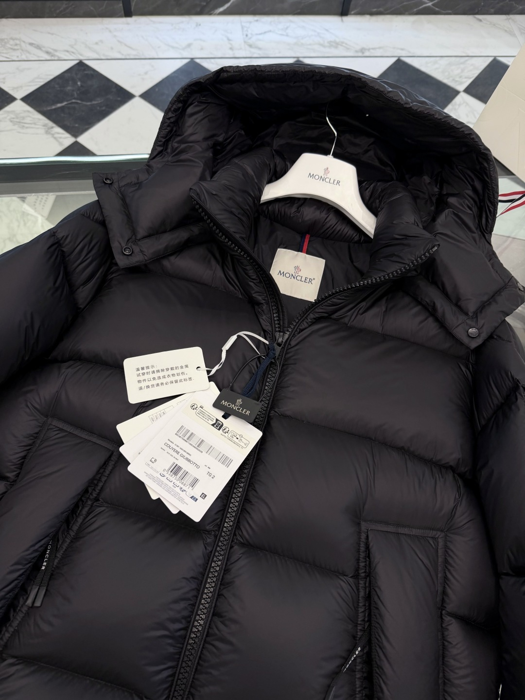 Moncler Male Jacket Hooded M-l
