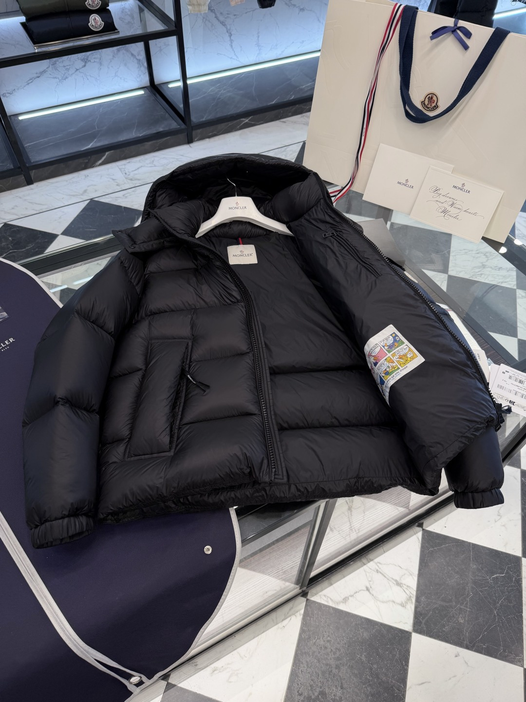 Moncler Male Jacket Hooded M-l