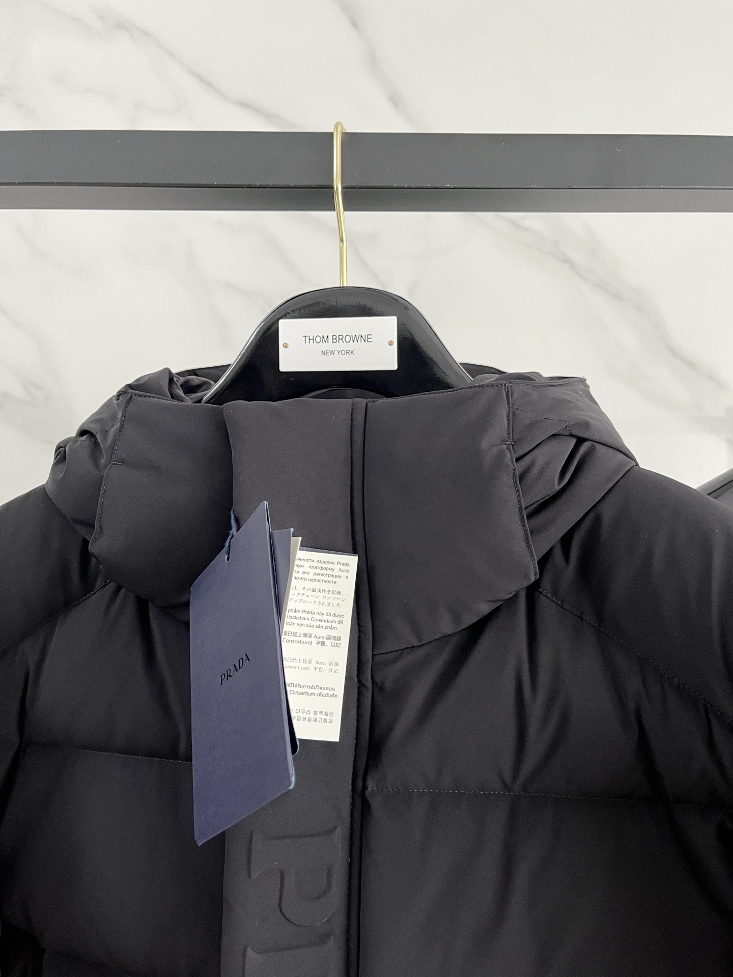 Prada Male Down Jacket Slim Fit M-xl