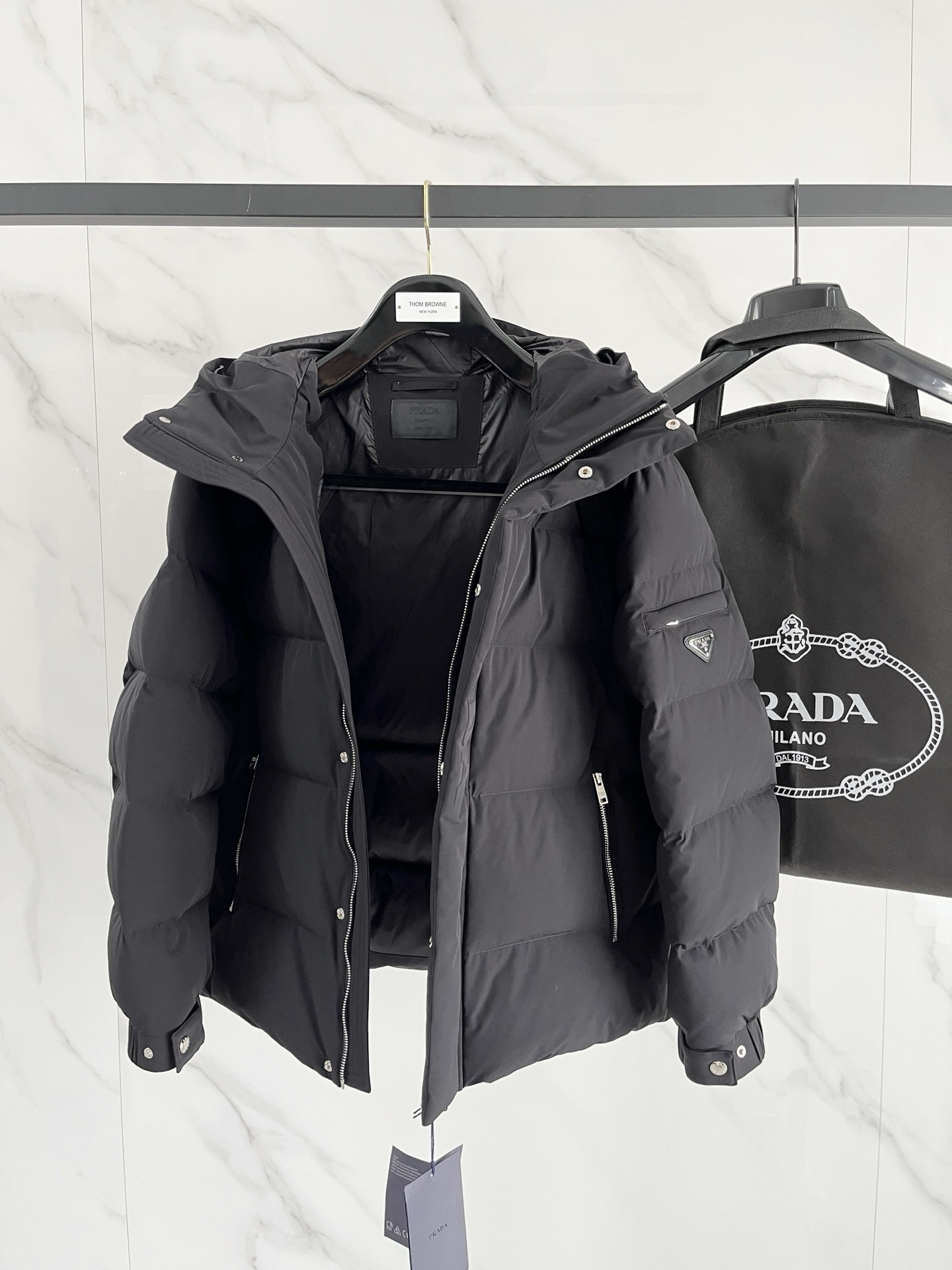 Prada Male Down Jacket Slim Fit M-xl