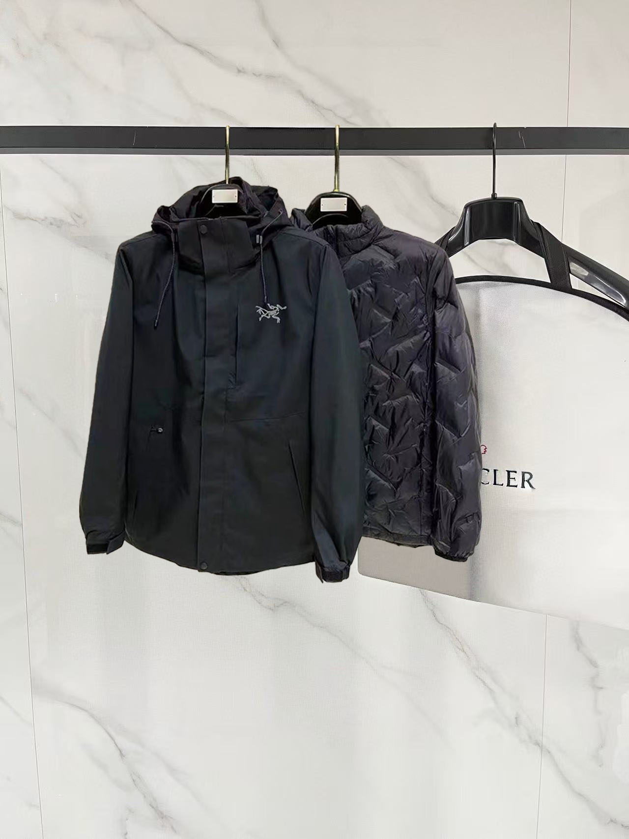 Arcteryx Down Jacket Goose Down Hooded M-l-xxxl