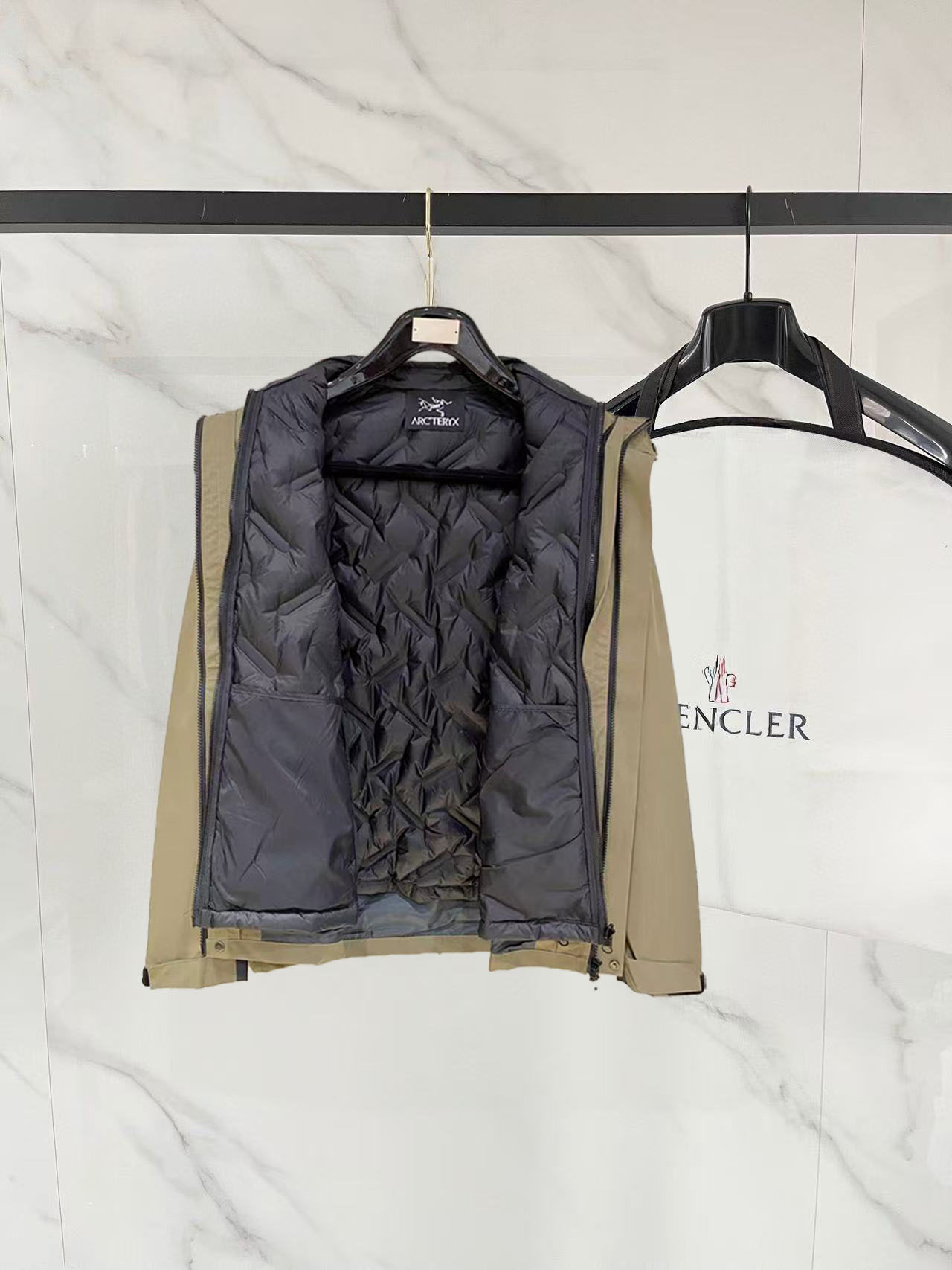 Arcteryx Down Jacket Goose Down Hooded M-l-xxxl