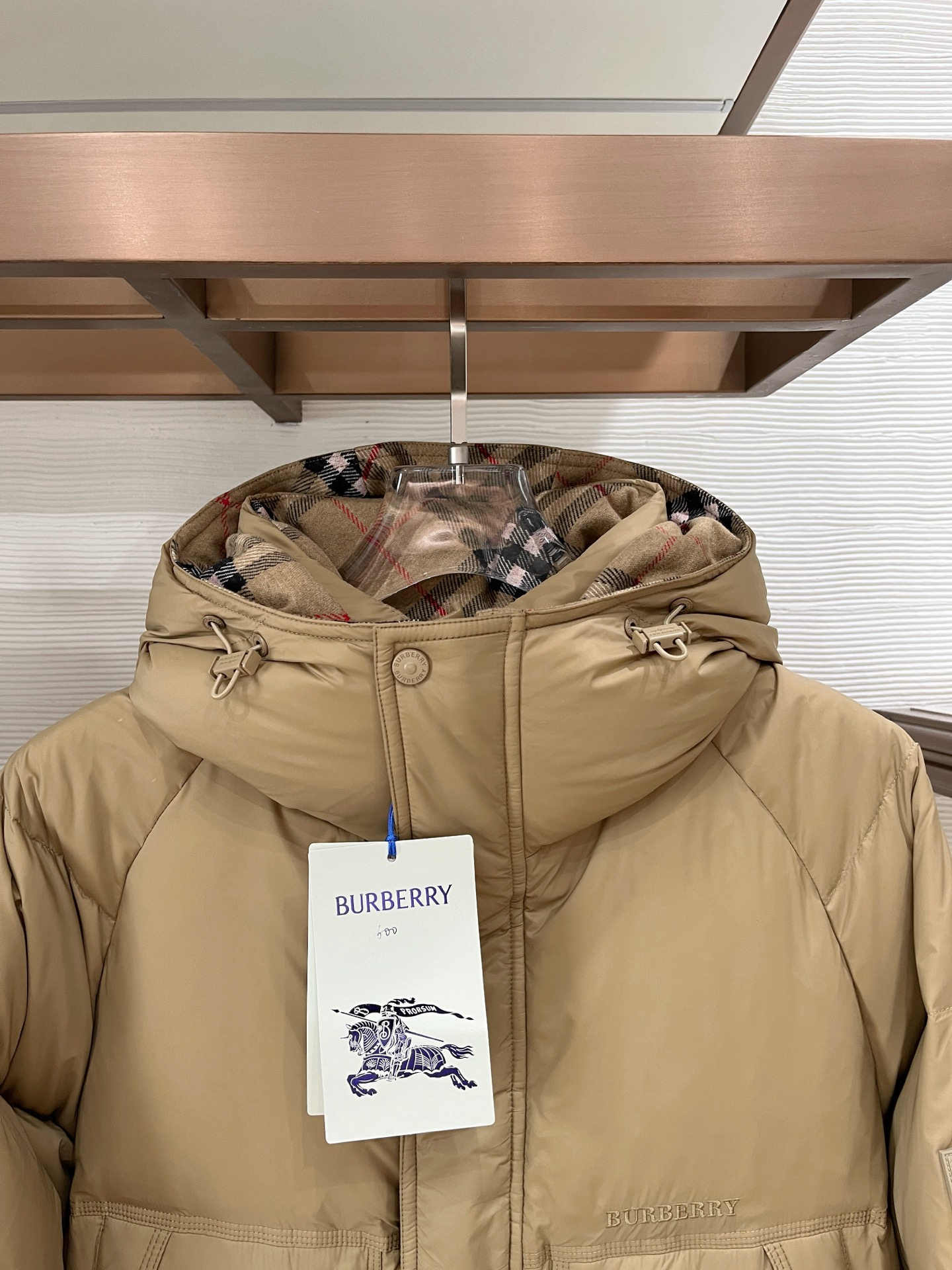 Burberry Couple Basic Clothing White Duck Down L-xxxl