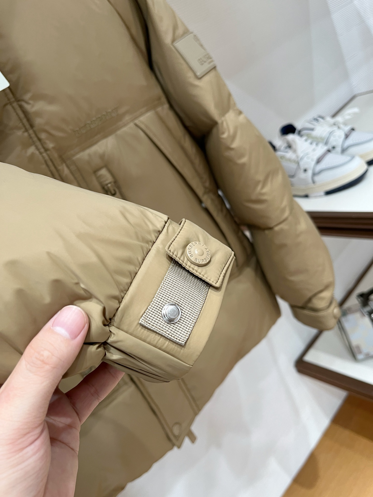 Burberry Couple Basic Clothing White Duck Down L-xxxl