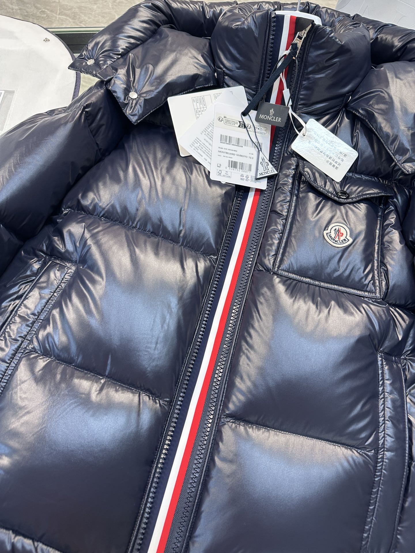 Moncler Basic Clothing Blue M-l