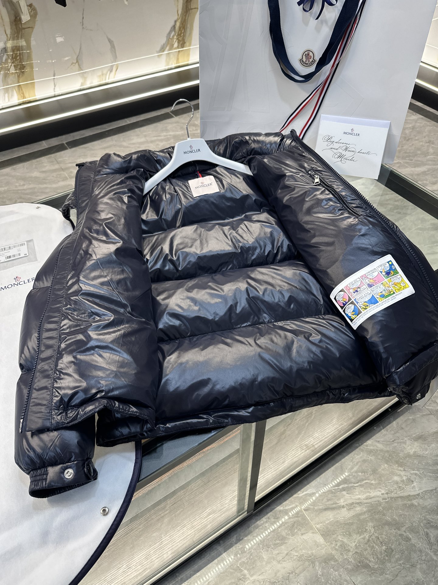 Moncler Basic Clothing Blue M-l