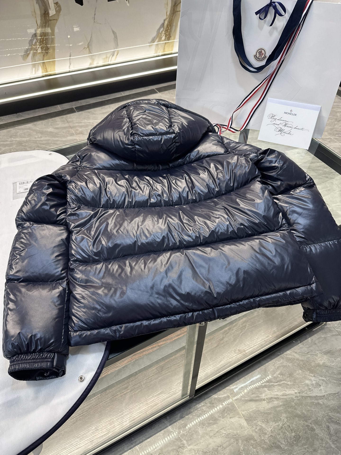 Moncler Basic Clothing Blue M-l