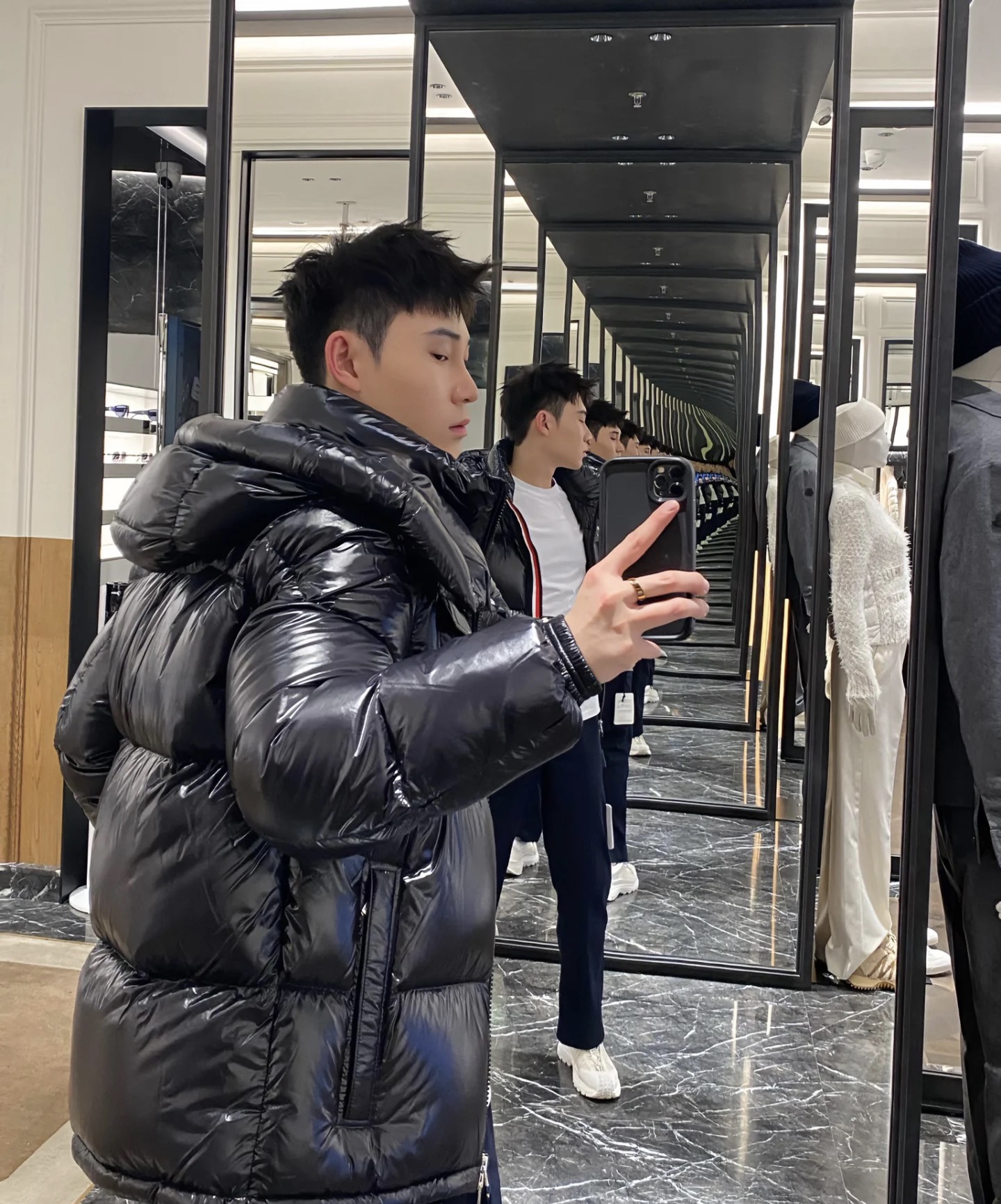 Moncler Couple Basic Clothing Couple Style M-l