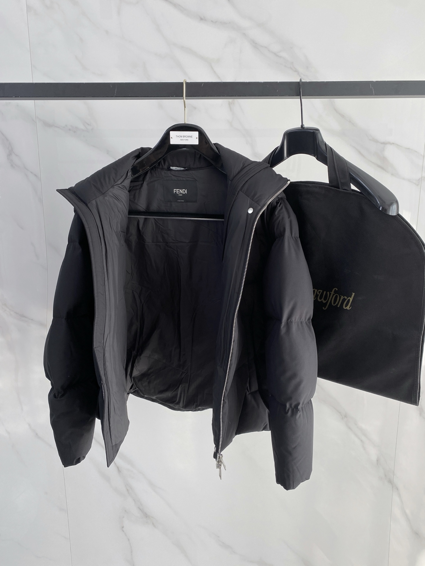 Fendi Male Down Jacket Slim Fit