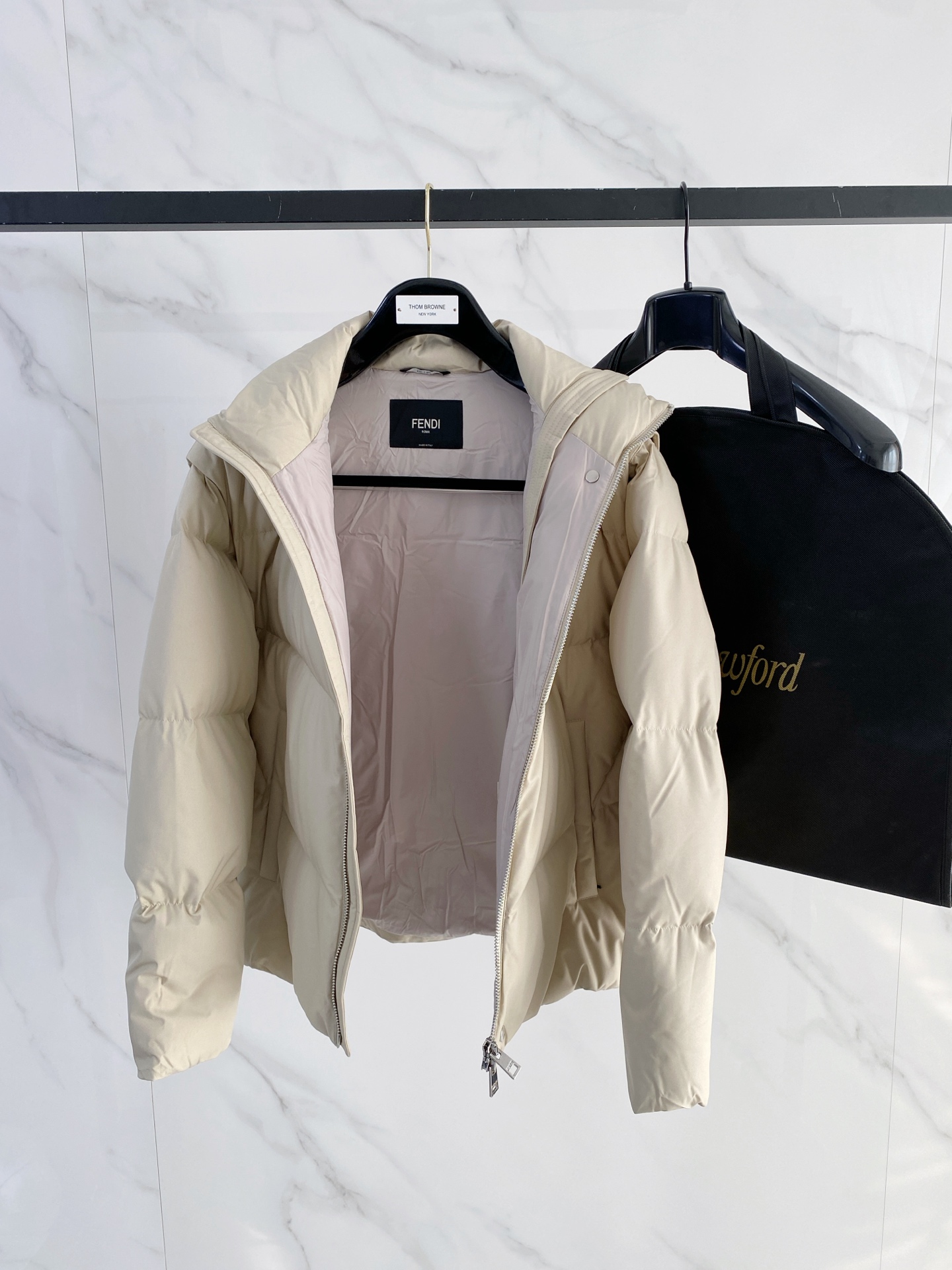 Fendi Male Down Jacket Slim Fit