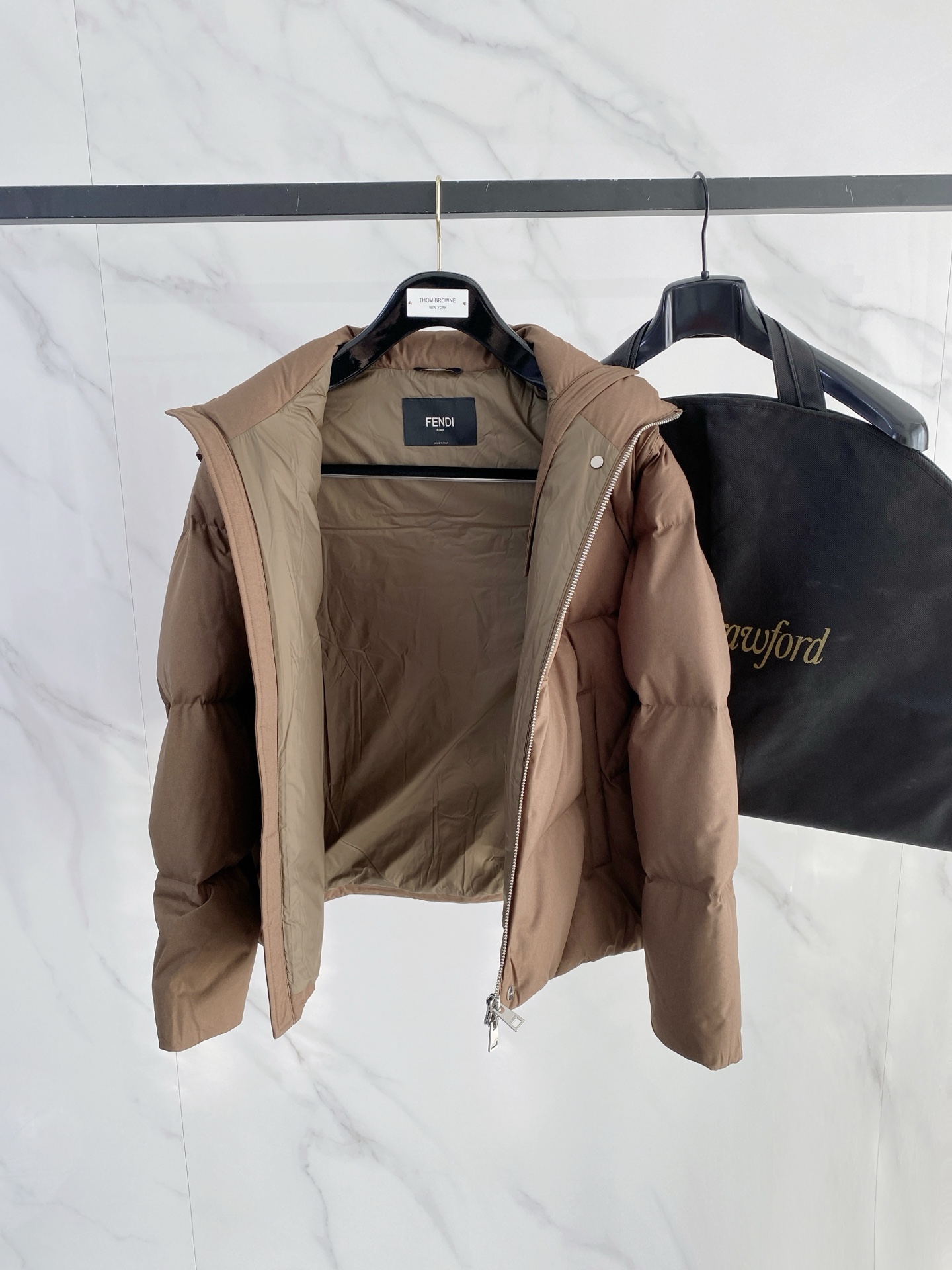 Fendi Male Down Jacket Slim Fit