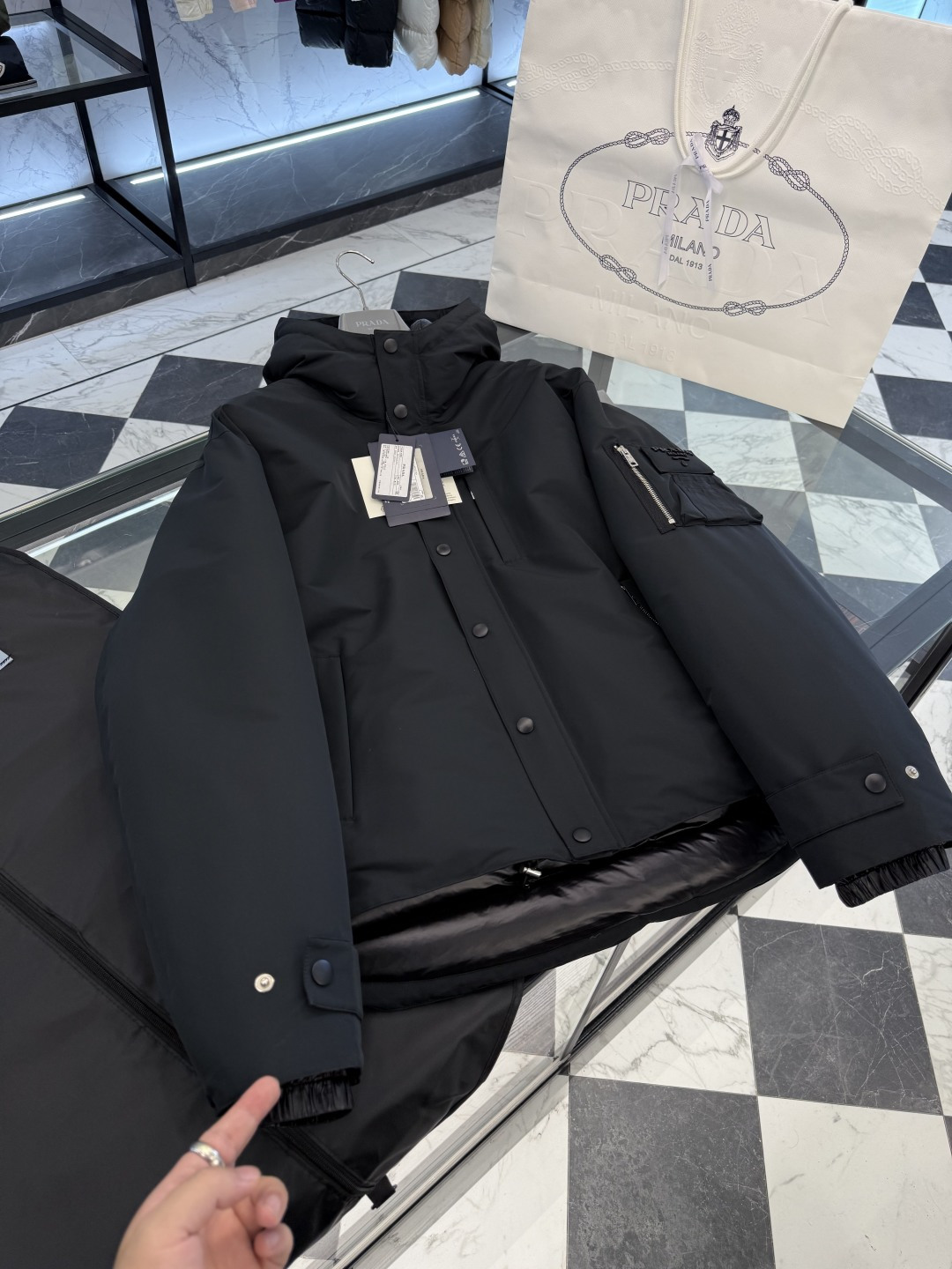 Prada Jacket Hooded