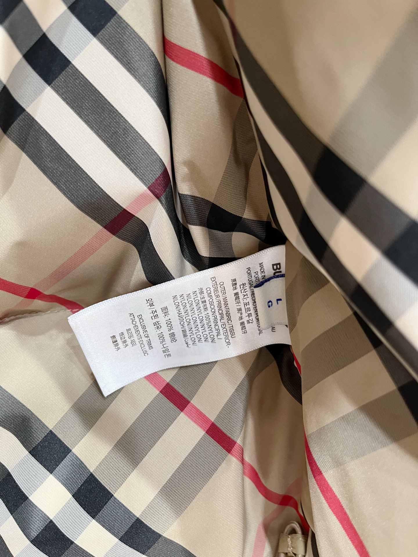 Burberry Couple Basic Clothing White Duck Down M-xxxl