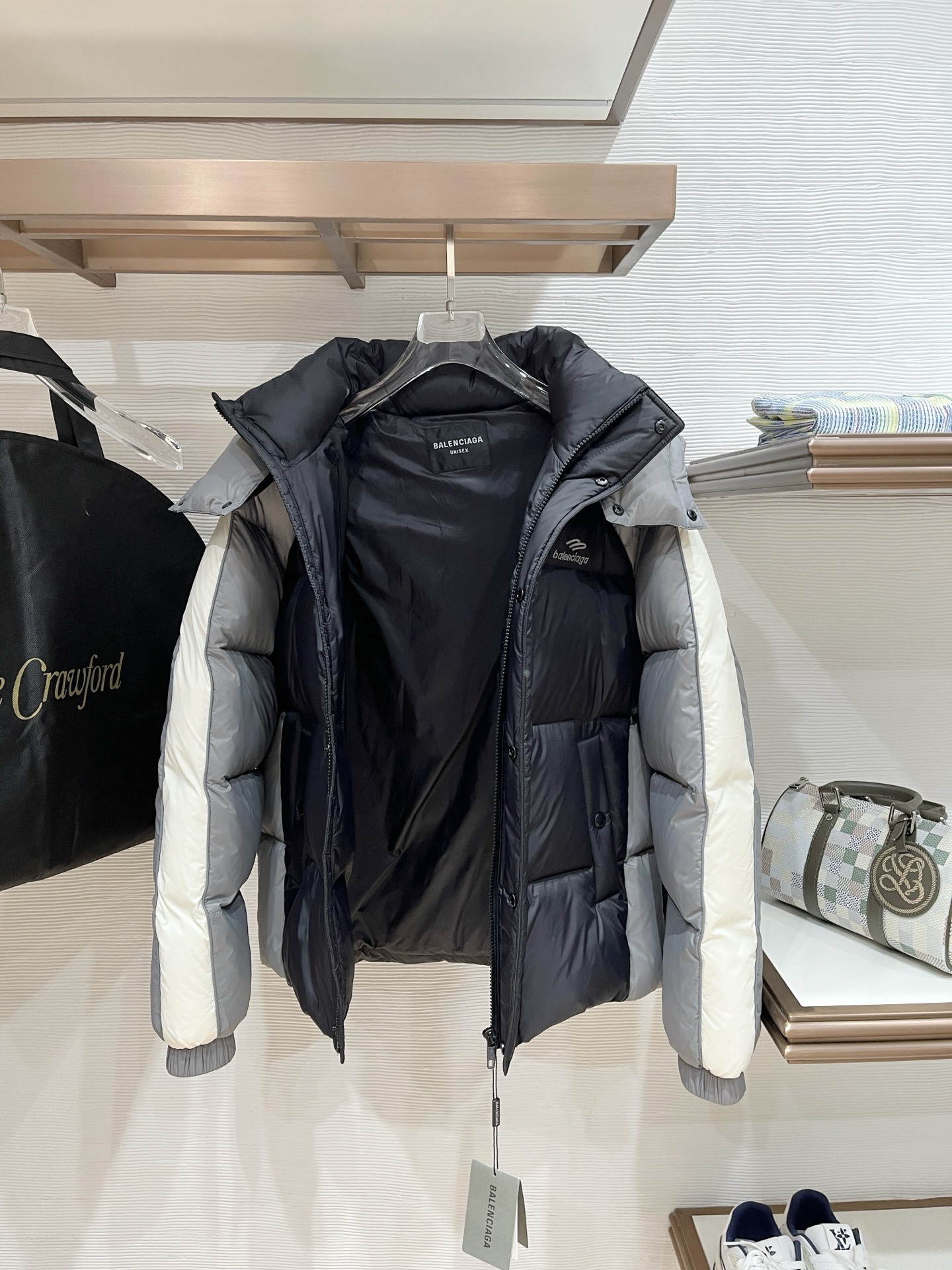 Balenciaga Couple Basic Clothing White Duck Down M-xxxl