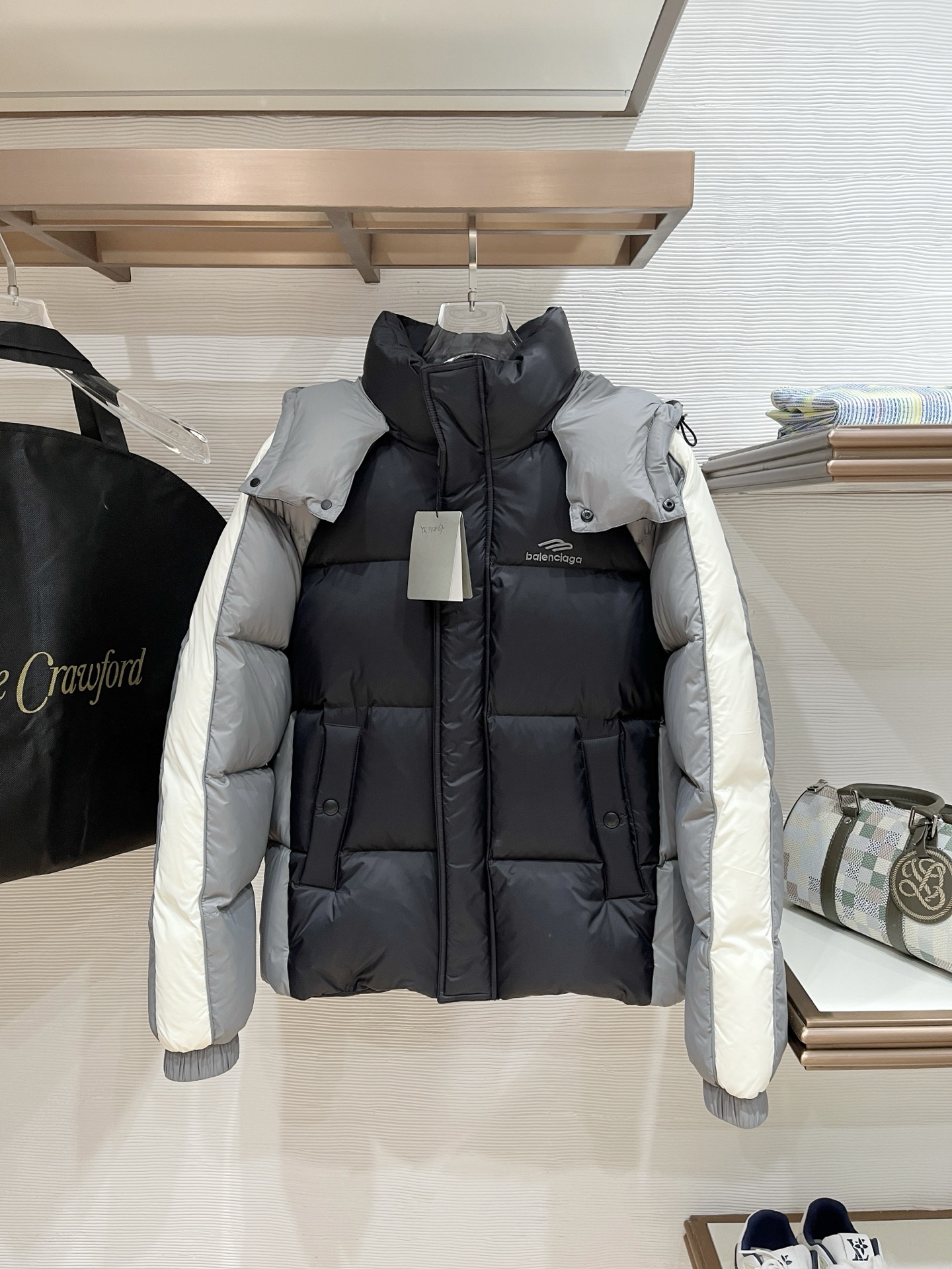 Balenciaga Couple Basic Clothing White Duck Down M-xxxl