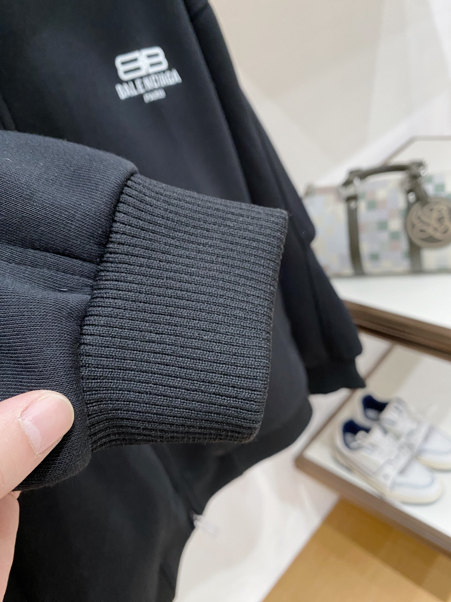 Balenciaga Hoodie Goose Down Fleece Lined M-xl