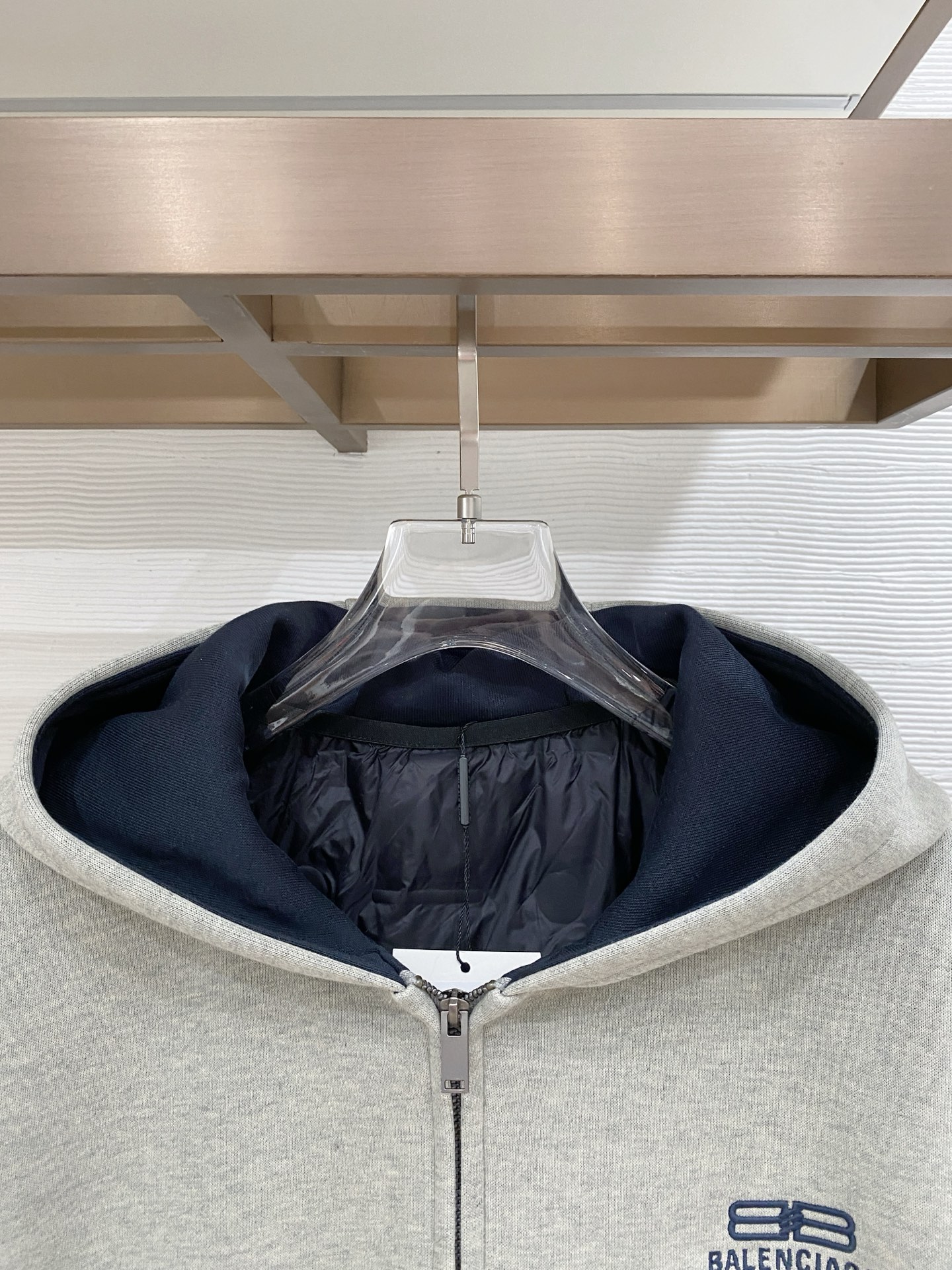 Balenciaga Hoodie Goose Down Fleece Lined M-xl