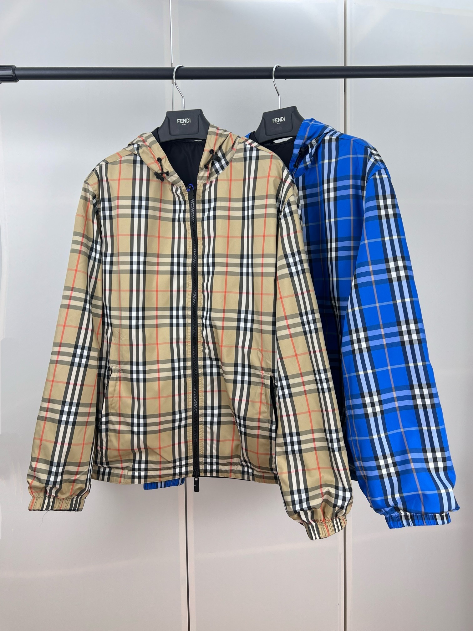 Burberry Jacket Plaid M-xl