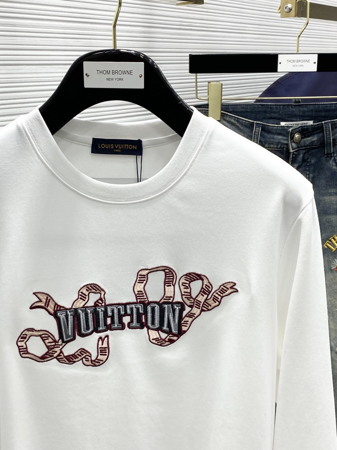 Louis Vuitton Basic Clothing Printed M-l-xl