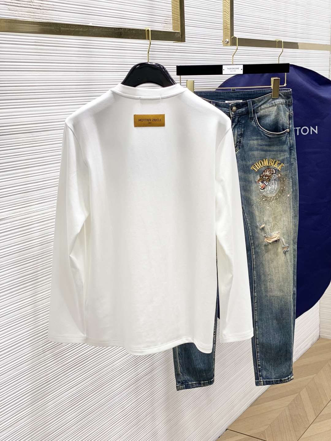Louis Vuitton Basic Clothing Printed M-l-xl