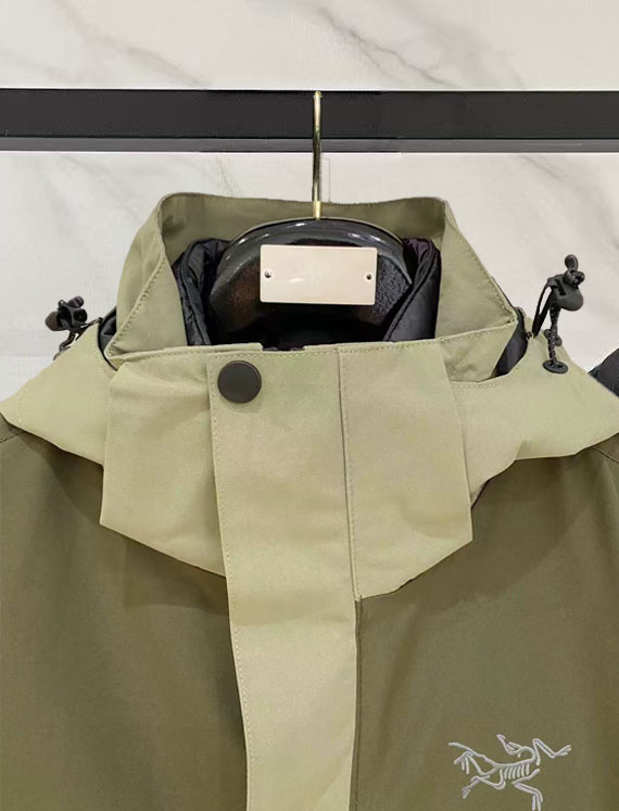 Arcteryx Down Jacket Goose Down Hooded M-l-xxxl